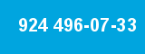 924 496-07-33